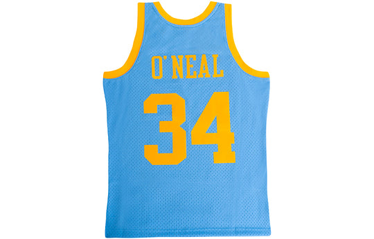 Mitchell & Ness NBA LA Lakers 2001-2002 Shaquille ONeal #34 Replica Swingman MPLS Light Blue SMJY3176-LAL01SONCLBL