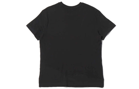 (WMNS) PUMA Classics Logo Tee Cotton Athleisure Casual Sports Short Sleeve Black 579047-56