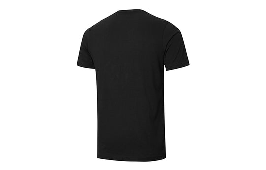 Men's PUMA Printing Loose Short Sleeve Black 587001-01