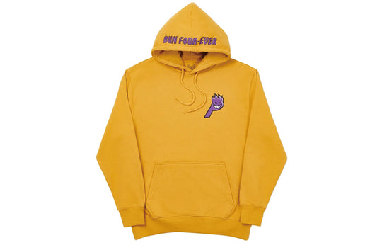 PALACE Spitfire Live To Bun Hood Printing Hooded Sweater Unisex Yellow P19HD017