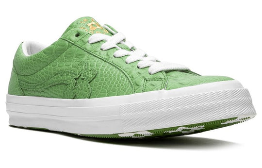 Converse Golf Le Fleur x One Star Low 'Gator Collection - Forest Green' 165525C