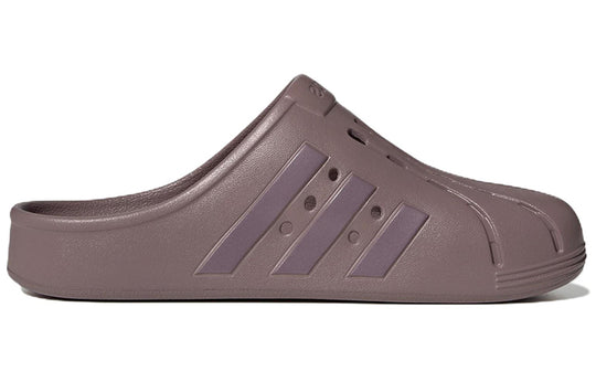 adidas Adilette Clogs Casual Sports Slippers Unisex Purple GY1826