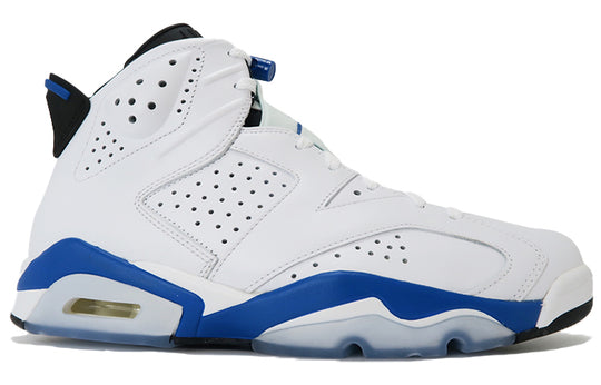Air Jordan 6 Retro 'Sport Blue' 2014 384664-107 Retro Basketball Shoes  -  KICKS CREW