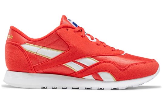(WMNS) Reebok Classic Nylon 'Collage of Flags - Radiant Red' EG5910