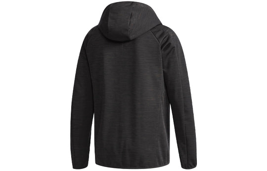 adidas Outdoor Sports hooded Fleece Jacket Black CV4857