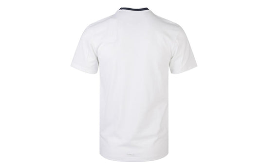 adidas neo M Cs Abs Gr T2 Sports Round Neck Short Sleeve White DW8113