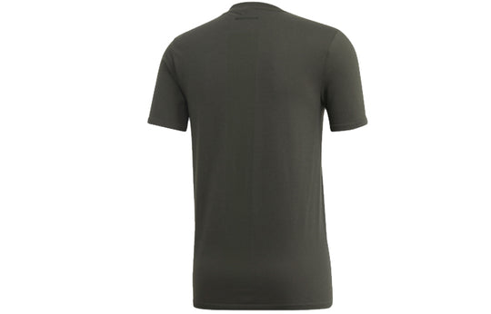 Men's adidas 25/7 Running Sports Solid Color Short Sleeve Black 7 Tee DZ1812