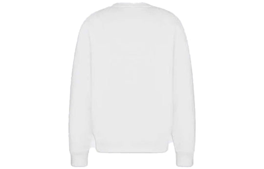 DIOR Logo Crewneck Sweatshirt For Men White 043J604A0531-C089