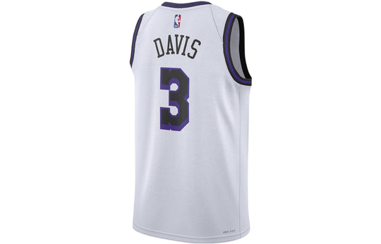 Nike Dri-FIT NBA Los Angeles Lakers Anthony Davis City Edition 2022/23 Swingman Jersey DO9597-100