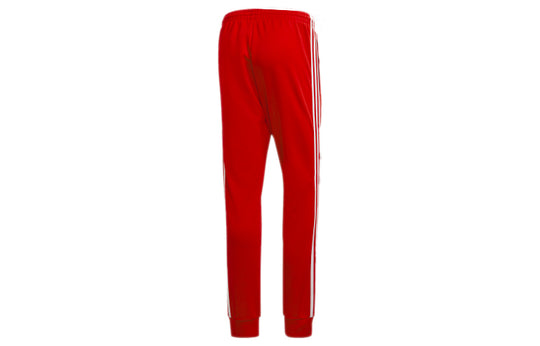 adidas originals SST TP P logo Bundle Feet Athleisure Casual Sports Pants Red GF0208