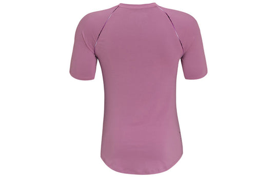 (WMNS) Under Armour Rush Casual Breathable Training Sports Short Sleeve Pink Red 1360852-680