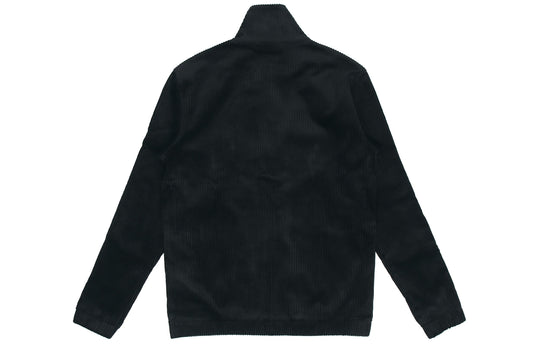 adidas originals Cord corduroy Zipper Jacket Black ED6127
