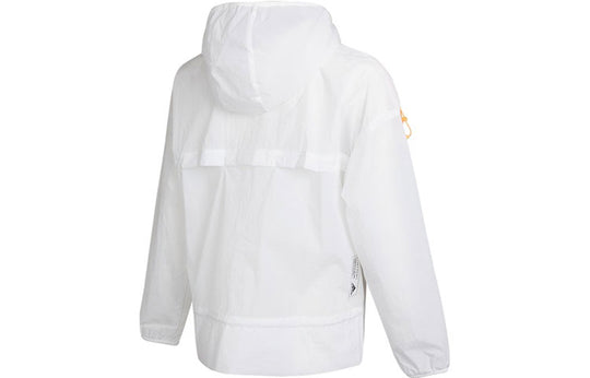 (WMNS) adidas Woven Sports Hooded Jacket White GP0670
