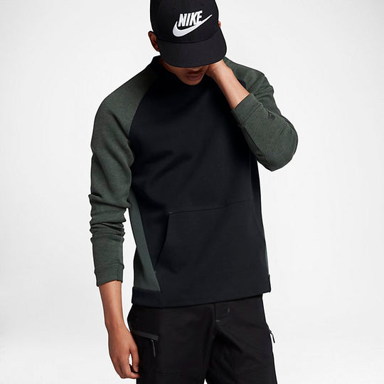 Apparel Sweaters Men Nike Sportswear Tech Fleece Crew 805140-011