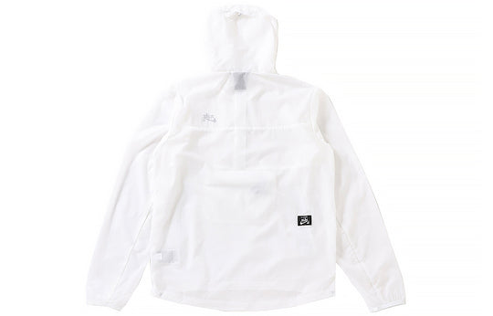 Nike SB Anorak Jacket Half Zipper ultra thin Athleisure Casual Sports White AO0297-100