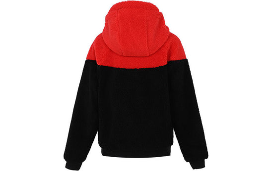 Nike Kids Fleece Stay Warm Colorblock Hooded Jacket Boy Black DJ4410-016