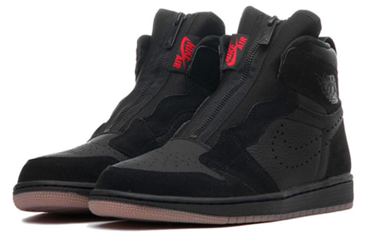 Air Jordan 1 Retro High Zip 'Black Gum' AR4833-002 Retro Basketball Shoes  -  KICKS CREW