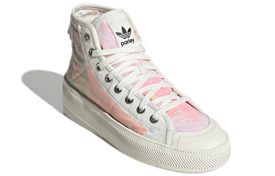 Parley x adidas originals Nizza High Sneakers Pink/Orange GY3176