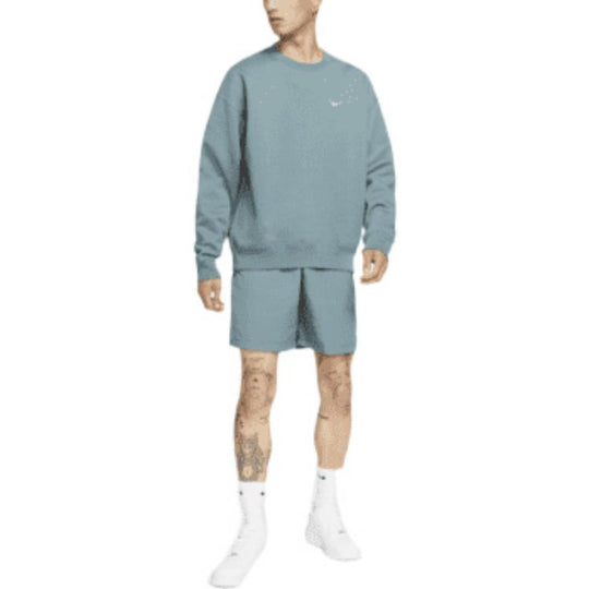 Nike Solo Swoosh Shorts 'Blue Grey' DM4402-387