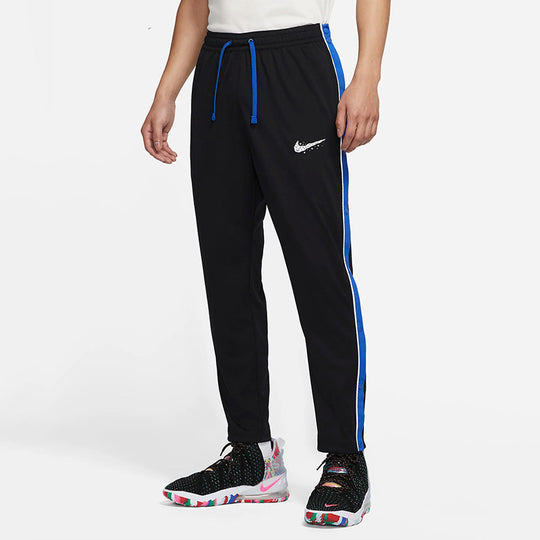 Men's Nike DNA SS22 Loose Colorblock Sports Pants/Trousers/Joggers Bla ...