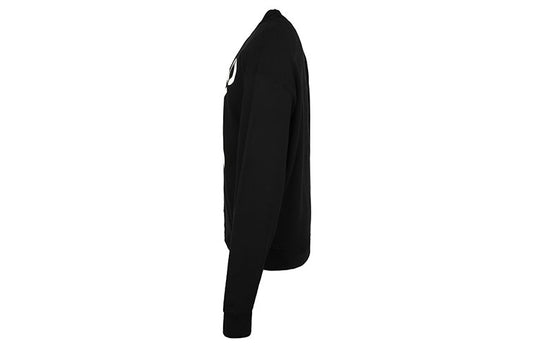 KENZO Round Collar Long Sleeve Male Black FA65SW5214MS-99