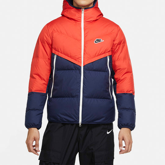 Nike Sportswear Down-Fill Windrunner hooded Stay Warm Colorblock Short ...