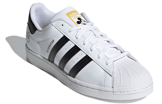 adidas Originals Superstar Shoes 'Cloud White Core Black Hazy Yellow' GW2249