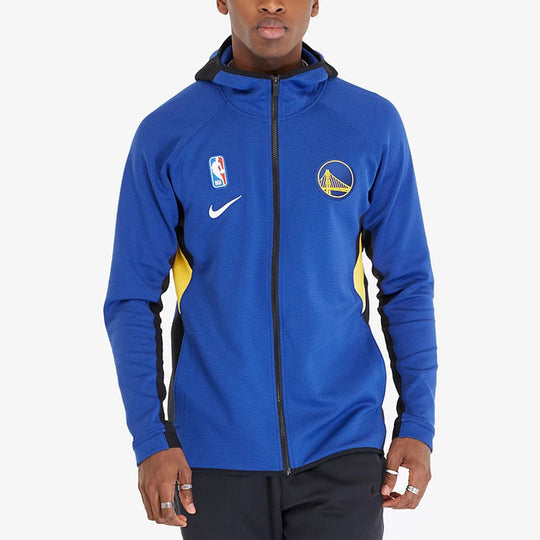 Nike+NBA+Golden+State+Warriors+Therma+Flex+Showtime+Hoodie+At8462-495+Size+L  for sale online