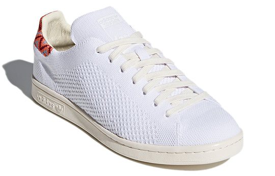 adidas originals Stan Smith Pk Wear-Resistant Lightweight Casual Skate Shoes bright white Unisex CQ2650