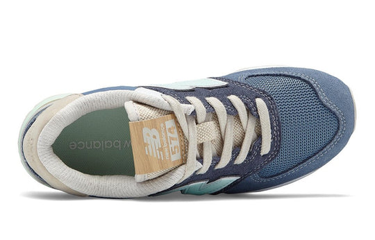 New Balance 574 Kid's Shoes Navy/Mint GC574SL