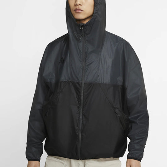 Men's Nike ACG Casual Sports Hooded Jacket 'Black Anthracite' CK7239-010