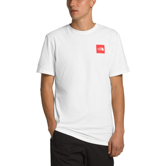 THE NORTH FACE Box Classic Back Large Logo Short Sleeve Couple Style White NF0A4M4RFN4 T-shirts  -  KICKSCREW