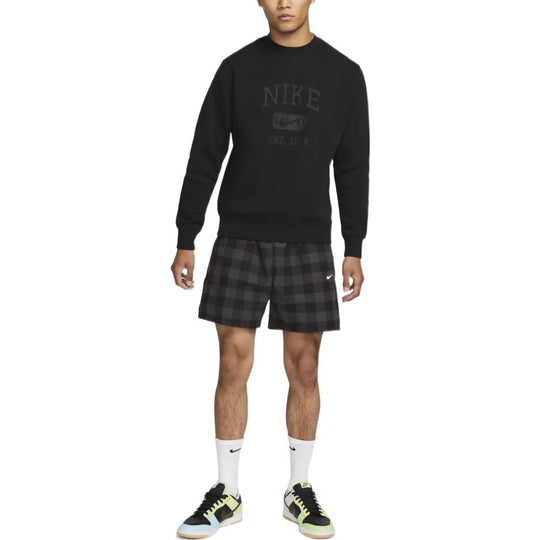 Nike NSW logo sweatshirt 'Black' DZ4673-010 - KICKS CREW