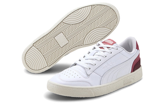 PUMA Ralph Sampson White/Red Low Board Shoes 373336-03