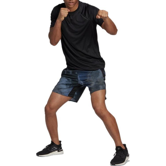 Men's adidas Intense Training Breathable Sports Shorts Black HN9364