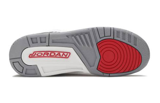 (GS) Air Jordan 3 Retro 'White Cement' 2011 398614-105 Big Kids Basketball Shoes  -  KICKS CREW