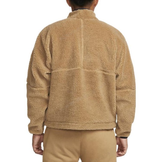 Nike Club Winter half-zip fleece jacket 'Tan' DQ4881-258 - KICKS CREW