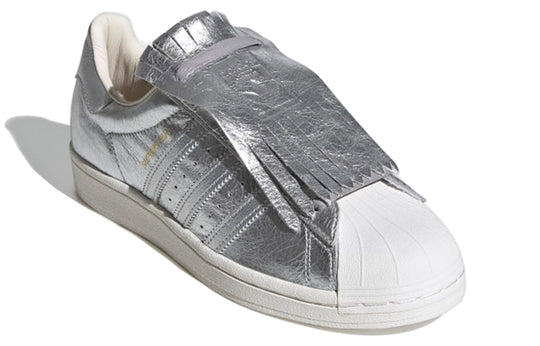 (WMNS) adidas Superstar Fringe 'Silver Metallic' FW8159