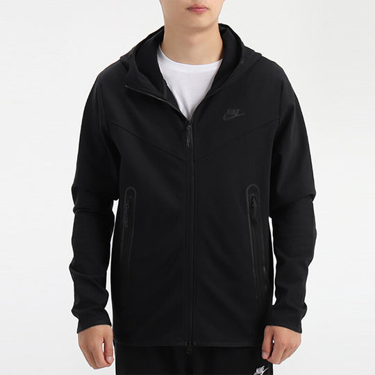 Men's Nike Training Sports Hooded Jacket Black CU4480-010
