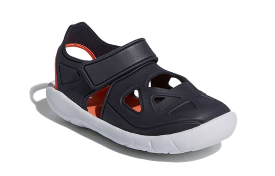 (PS) adidas Fortaswim 2 C Black Sandals 'Black White' G54065