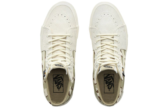 Vans Sk8-Hi Cordura 'White Camo' VN0A4BV6VZK Skate Shoes  -  KICKS CREW