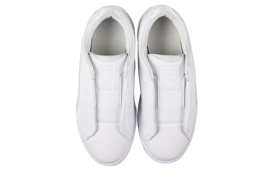 PUMA Basket Platform Tracing Light Sneakers White 382871-02