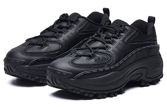 (WMNS) FILA Gear Sneakers 'Black' F12W044122FBK