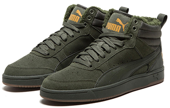 PUMA Rebound Street High Board Shoes Green 366994-02