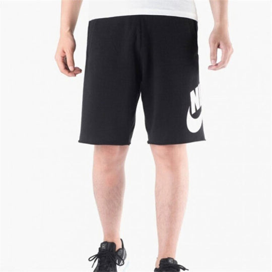 Nike Casual Comfy Breathable Knit Sports Shorts Black AT5268-010