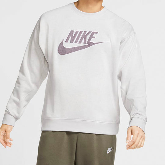 Nike Sportswear Logo Fleece Men Grey Light grey CU4508-910