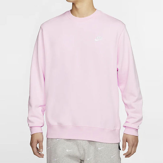 Nike Pink Foam Round Neck Pullover Long Sleeves CW0312-600