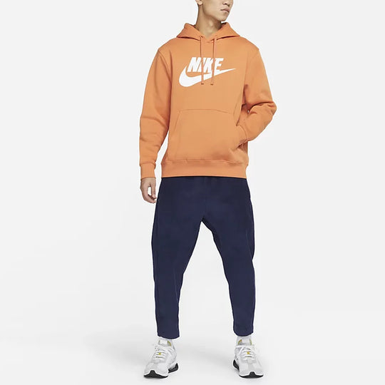 Nike Sportswear Club Fleece Large Logo Printing Orange BV2974-808