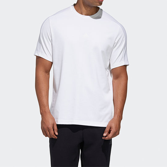 adidas TH TEE Round-neck Short-sleeve Tee Men White GF4022