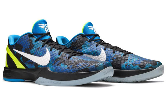 Nike Kobe 6 Blue Camo - Blue - Low-top Sneakers